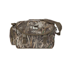Banded Air II blind bag on a wet marsh demonstrates dry, organized field storage.