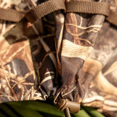 Banded Avery Outdoors Mud Motor Cover demonstrates all-weather protection.