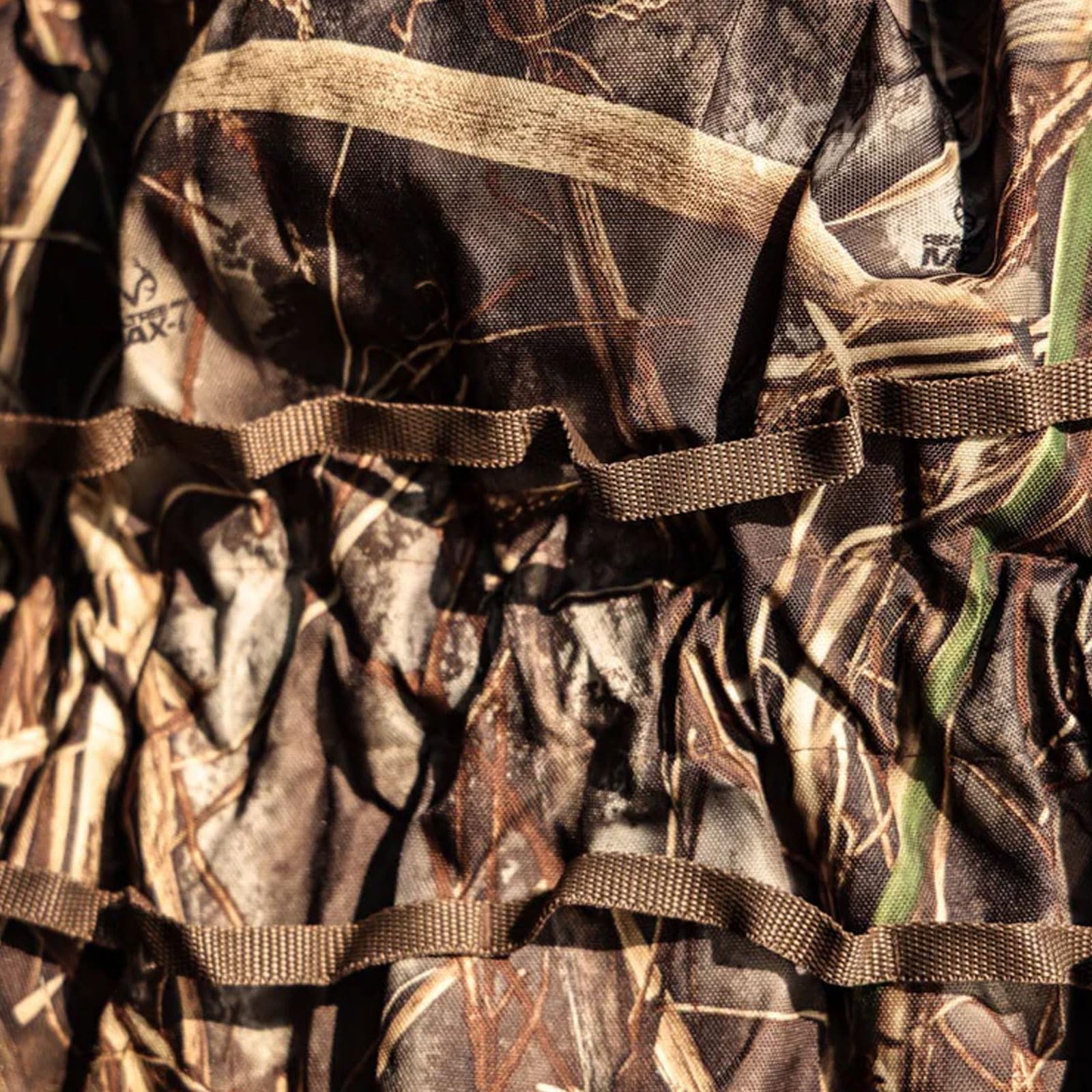 Banded Avery Outdoors Quick Set Motor Cover shown in multiple size options.