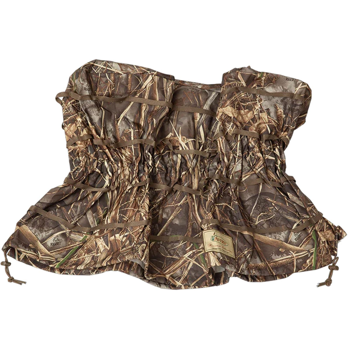 Banded Avery Outdoors Quick Set Motor Cover fits small 0-20hp outboards for protection.