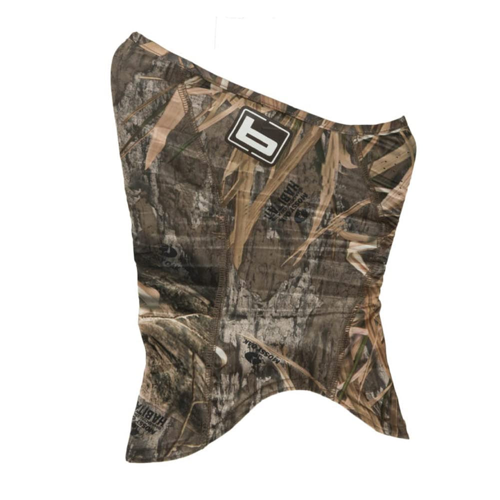 Banded Contour Neck Gaiter Habitat worn for full neck coverage and outdoor protection.