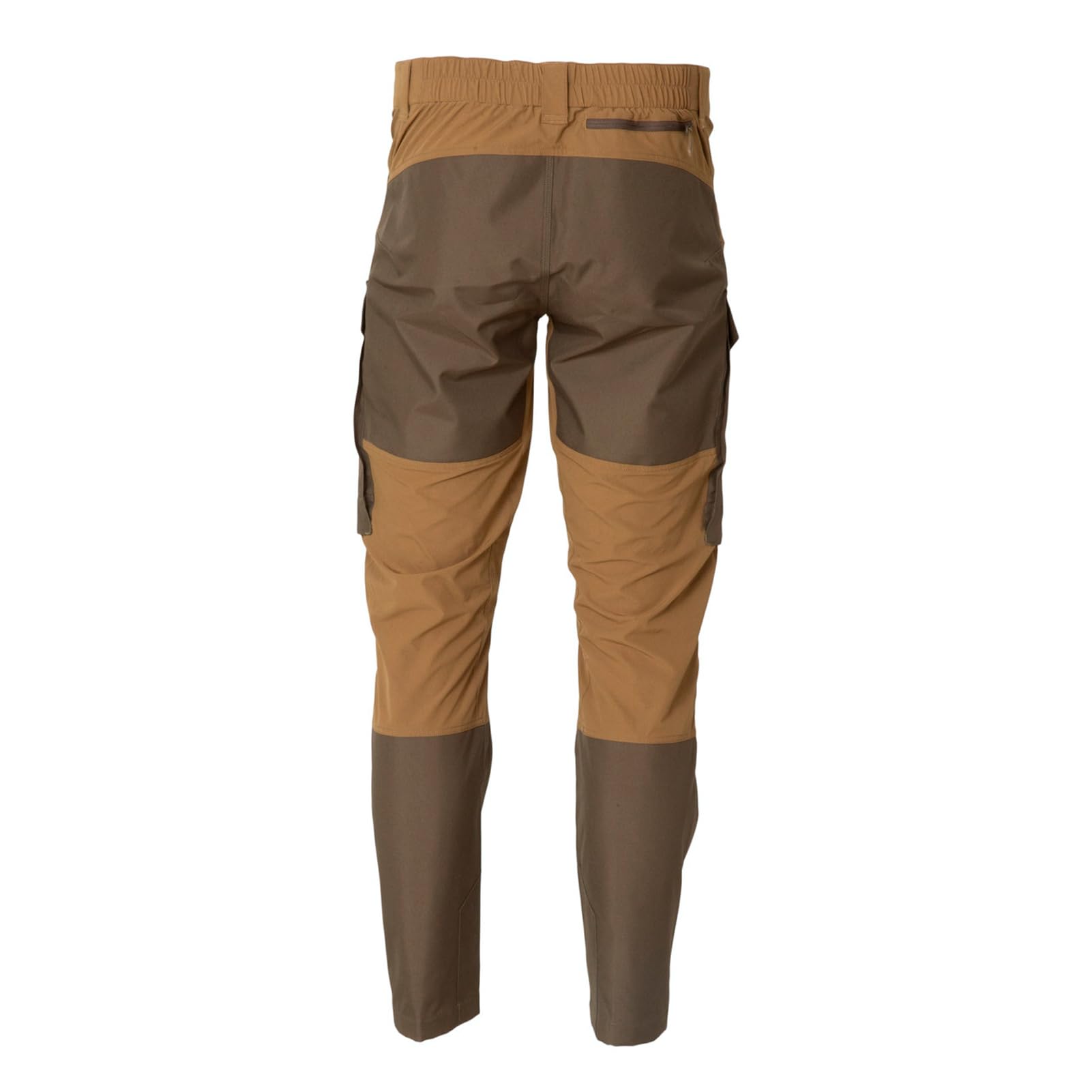 Banded Fieldstone Upland Pant shows articulated knees and angled pockets for mobility