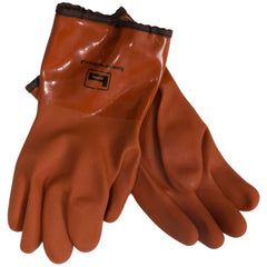 Banded Gear Decoy Glove with PVC waterproof exterior keeps hands dry during wet fieldwork.