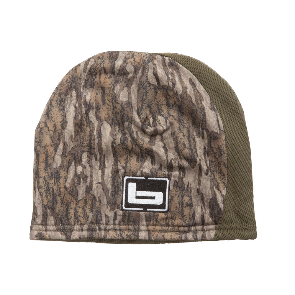 The Banded Hailstone Beanie offers lightweight warmth for early-season hunts.