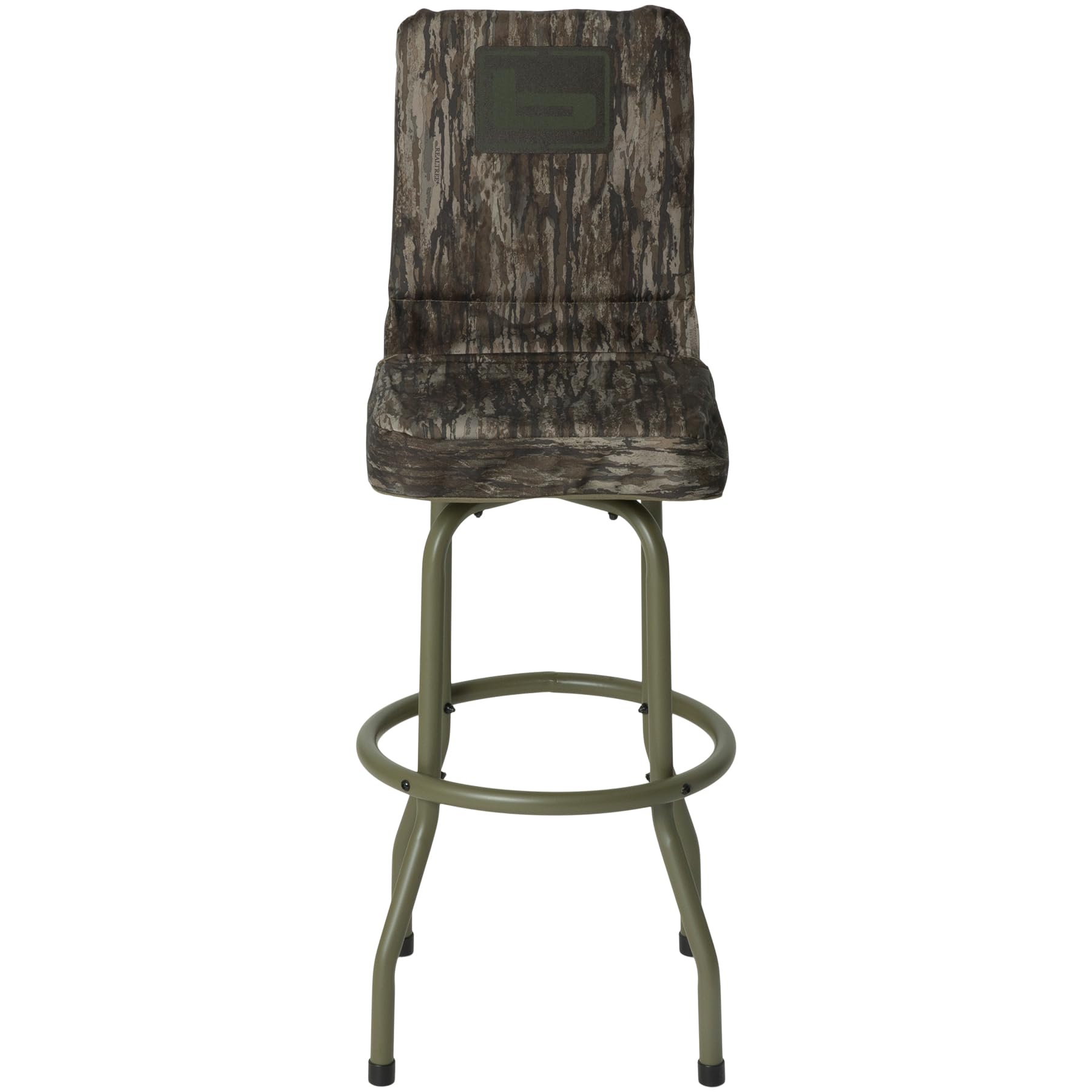 Banded Hi-Top Blind Chair elevated height improves visibility in tall blinds