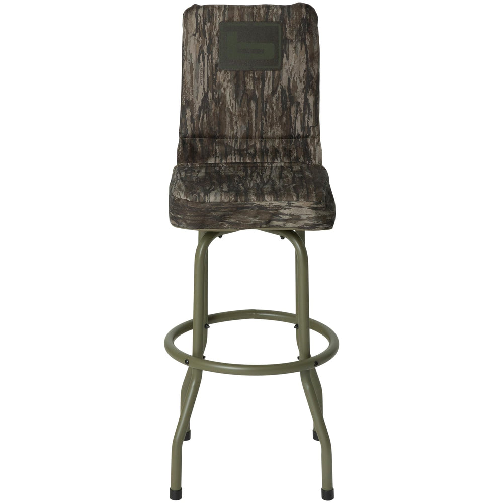 Banded Hi-Top Blind Chair elevated height improves visibility in tall blinds