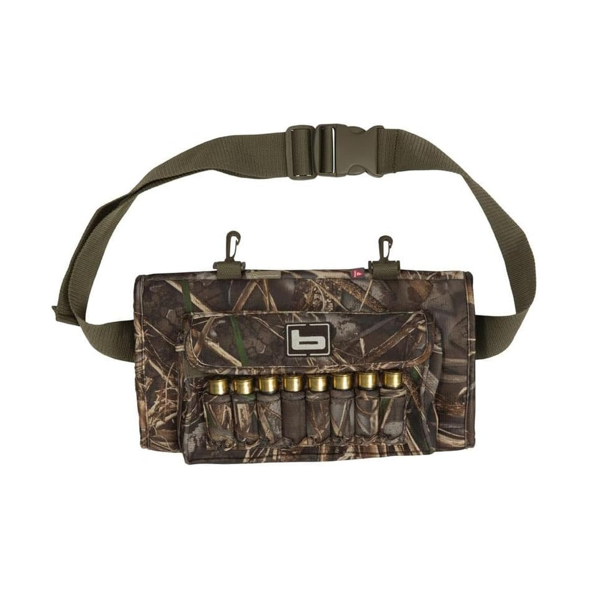 Banded neoprene insulated handwarmer in Realtree Max-7 camo keeps hands warm on cold field hunts