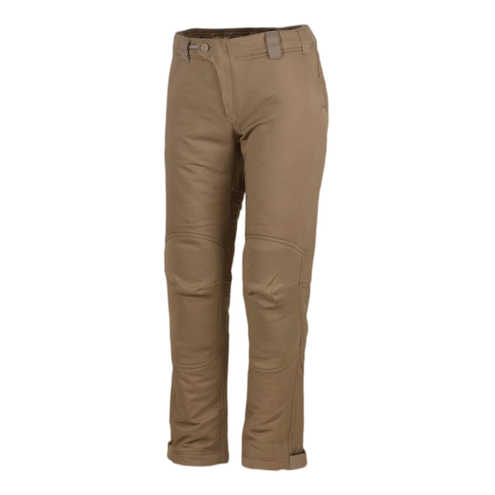 Banded Phantom insulated base wader pant knee reinforcement supports rugged kneeling.