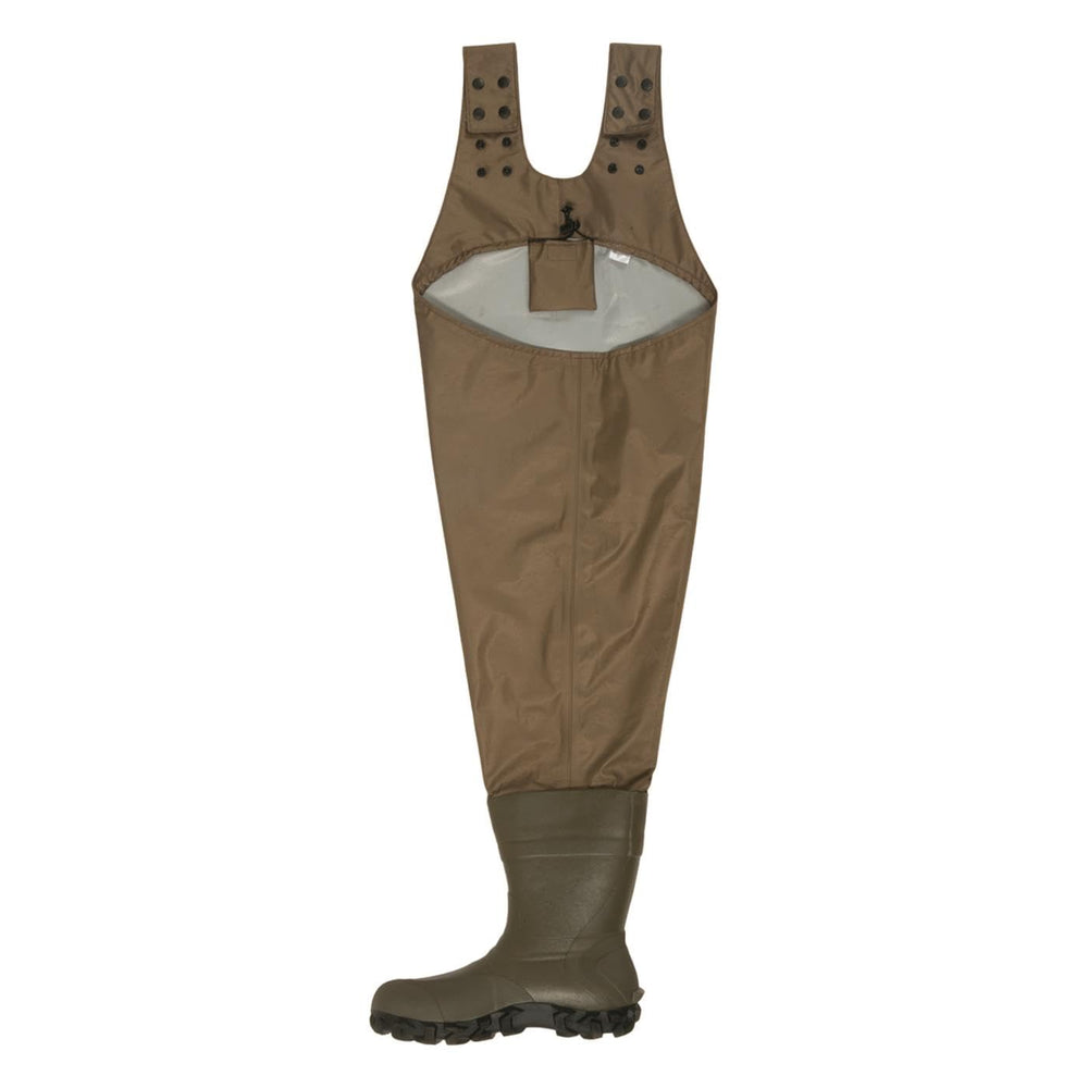 Banded RedZone RZ-X 1.5 hip waders with SHEDS breathable tech to keep feet dry.