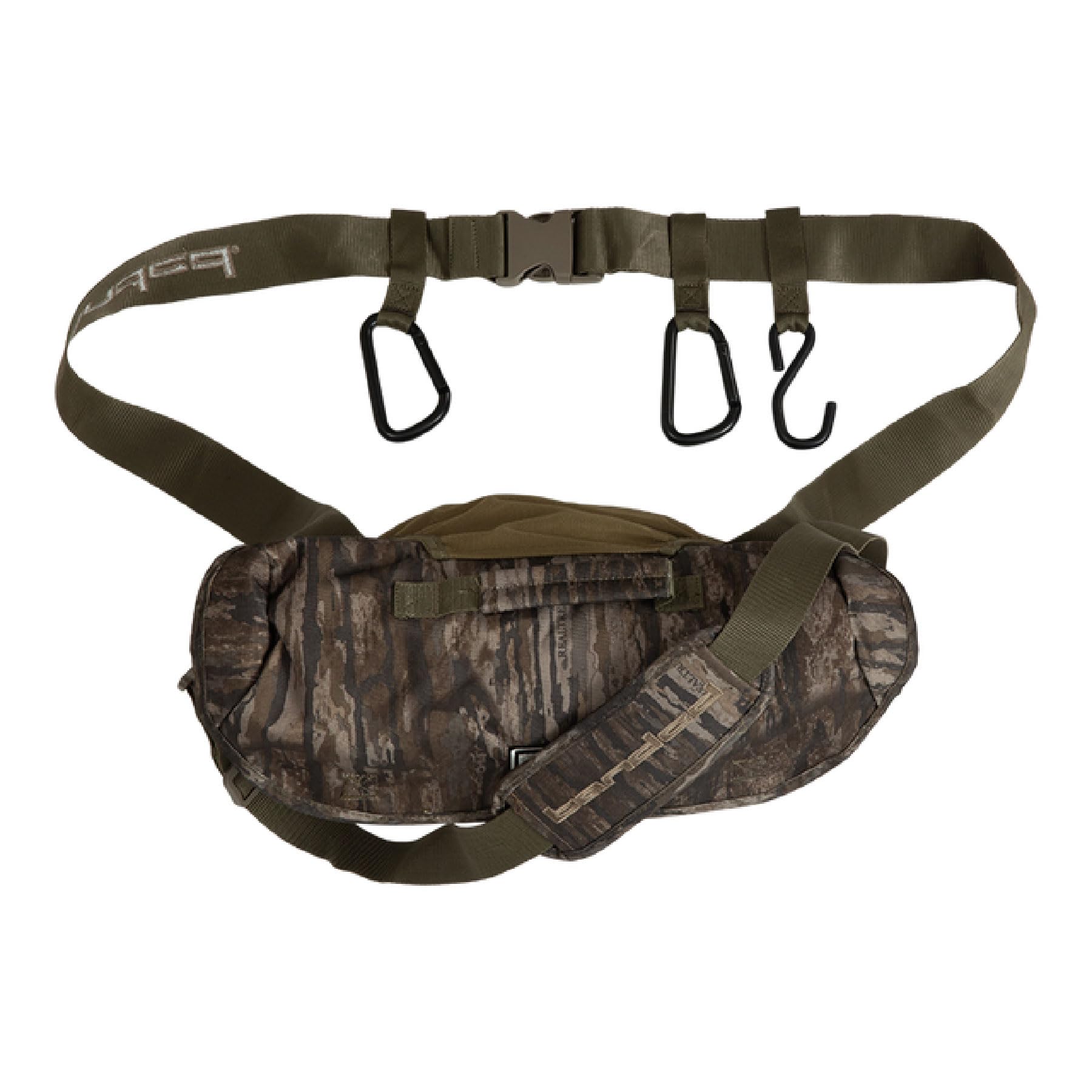 Banded Tree Bag Timber Strap features integrated sling for comfortable hands-free transport
