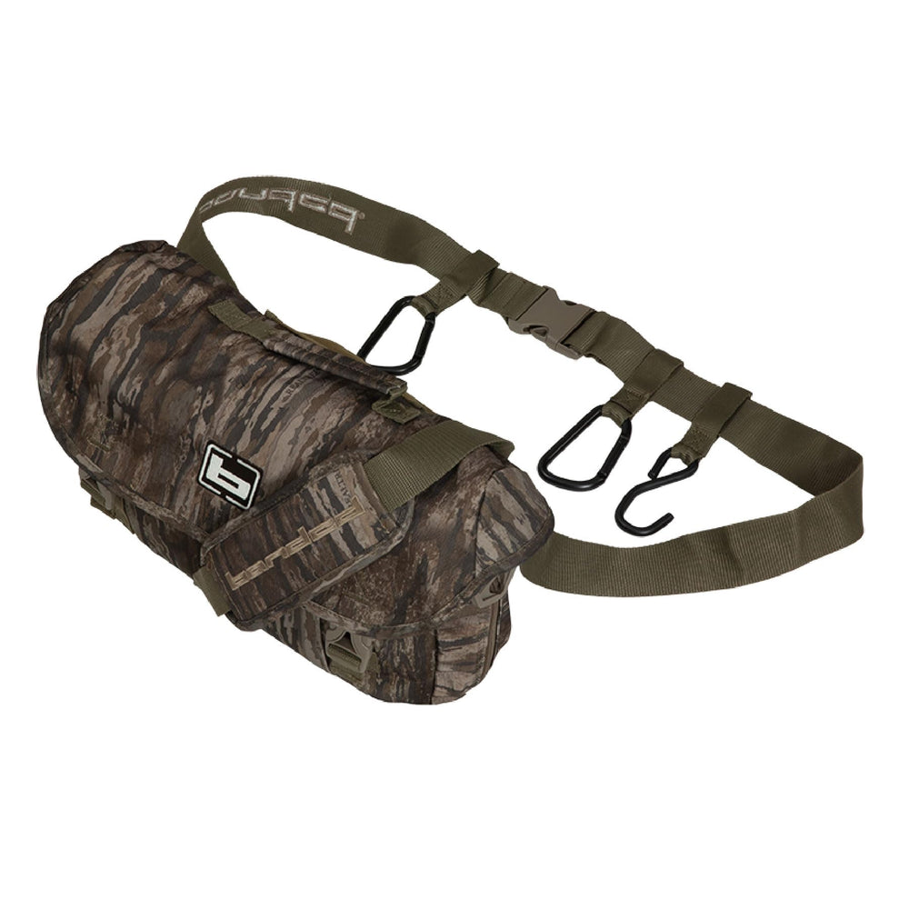 Banded Tree Bag Timber Strap highlights powder-coated loops for secure accessory attachment