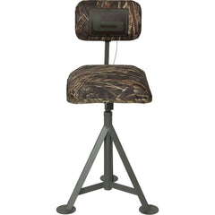 Banded Tripod Blind Stool folded design highlights easy transport.