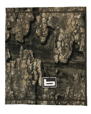 Banded Ultra-Light Neck Gaiter in camo pattern for sun protection during outdoor activities