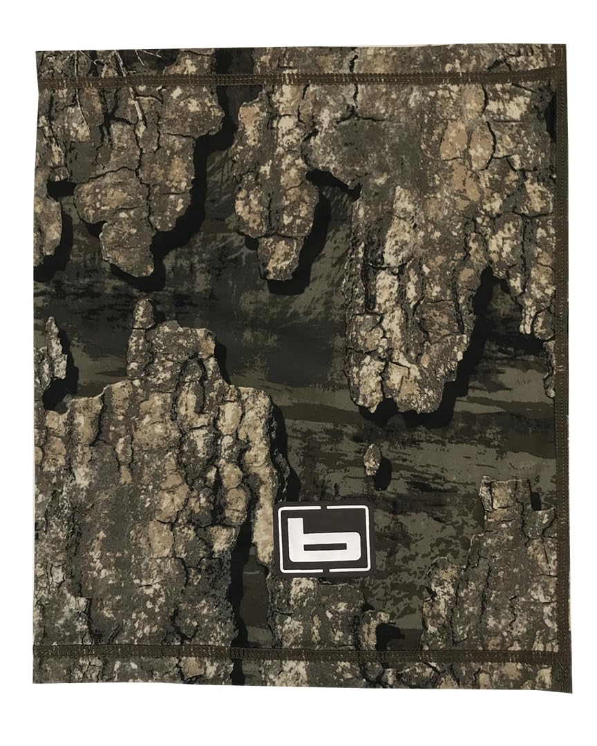 Banded Ultra-Light Neck Gaiter in camo pattern for sun protection during outdoor activities