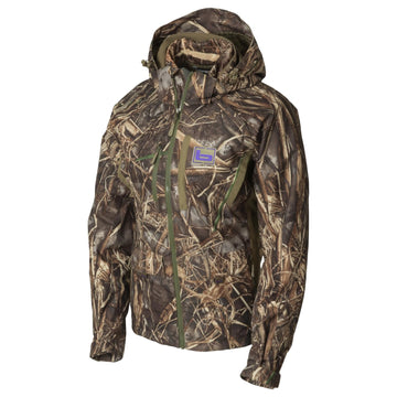 Banded White River Wader Jacket adjustable cuffs provide customizable warmth in windy conditions.