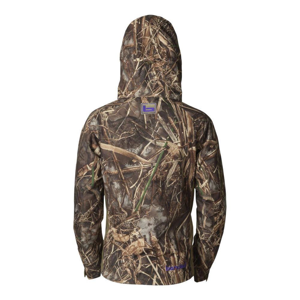 Banded White River Wader Jacket pocket storage keeps essential gear within reach.