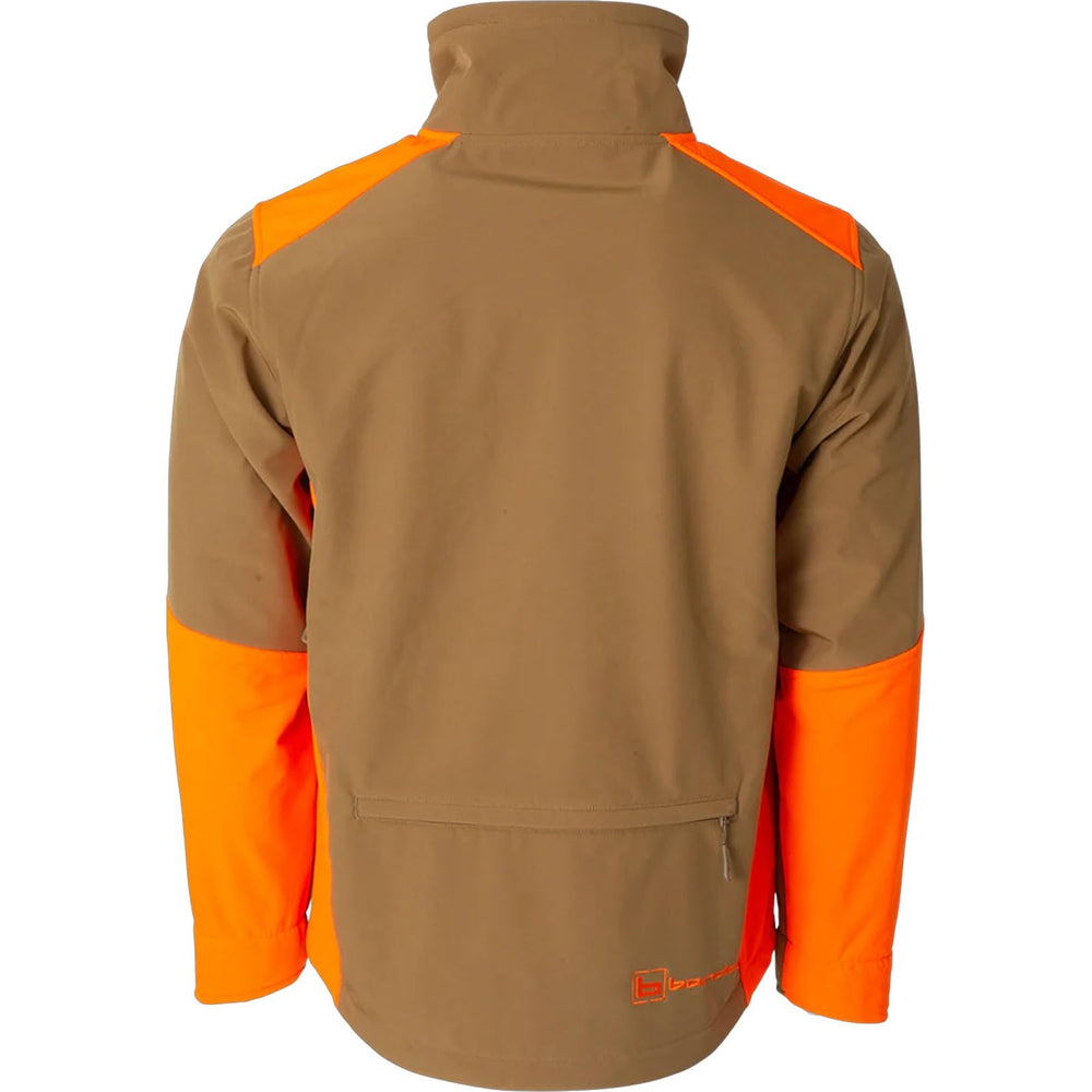 Banded Windguard Softshell jacket blaze inserts boost visibility in the field