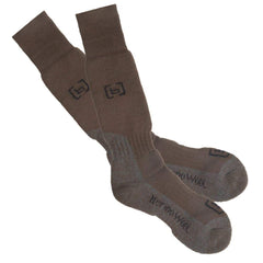 Banded Wool Knee Sock keeps feet warm and cushioned for rugged outdoor wear