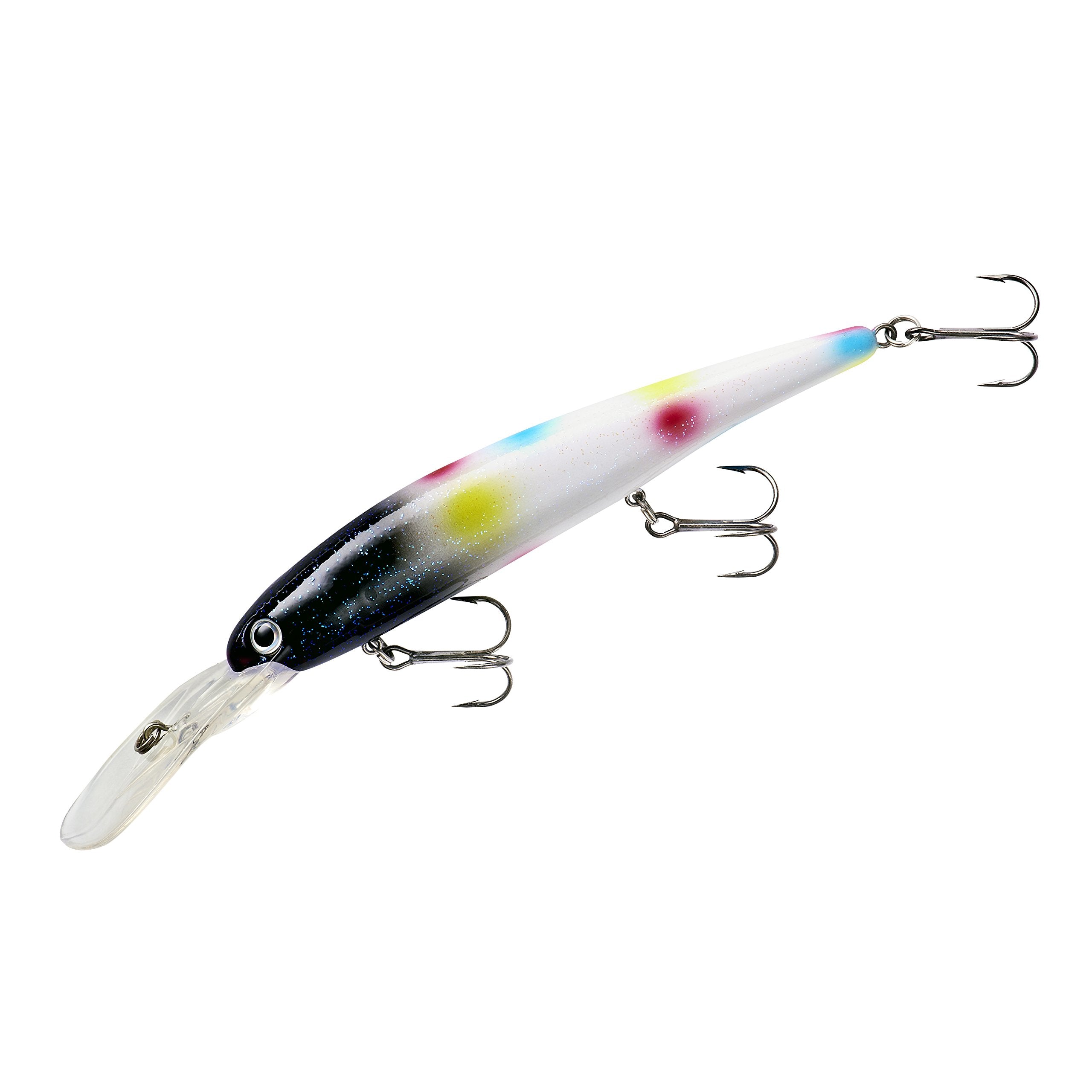 Band-It Walleye Deep Minnow JerKbait demonstrates deep diving action for walleyes.