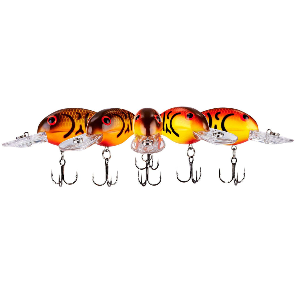Bandit Lures Bandit 200 crankbait diving to 8 ft for bass.