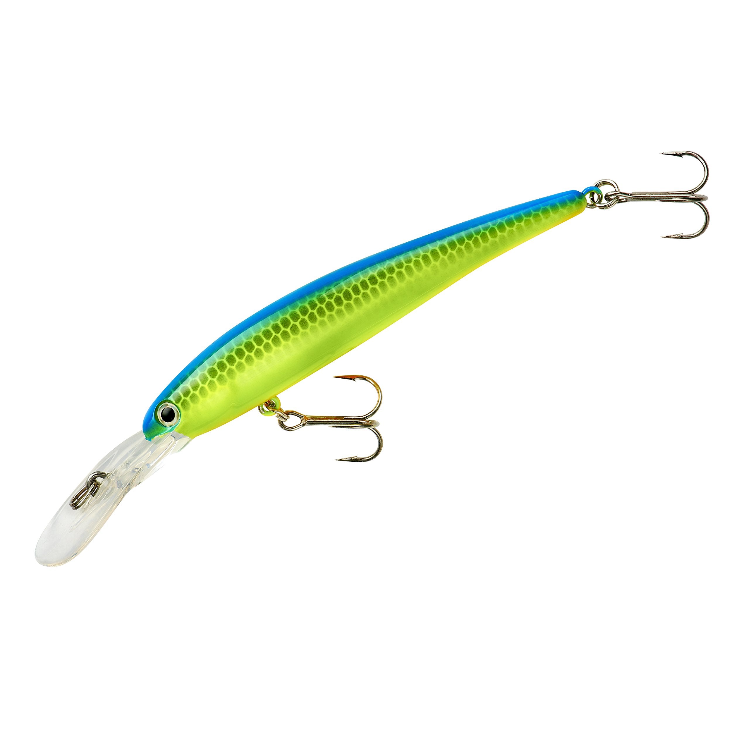 Bandit Lures BDTB-Shad36 casting plug with chart blue back for walleyes and smallmouth.
