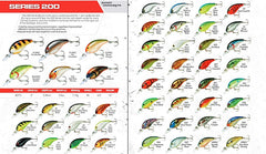 Bandit Lures 200 Series rounded lip action supports true running and consistent action.