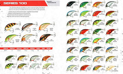 Bandit Lures Series 100 crankbait demonstrates panicky swim action on retrieve