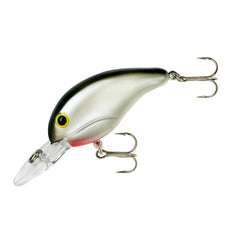 Bandit Lures Series 200 pearl-black-back crankbait for bass with precise depth control.