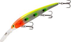 Bandit Lures Deep Walleye 2052 side view highlights slender minnow profile