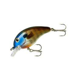 Bandit Lures Series 100 crankbait front view with panicky action for bass