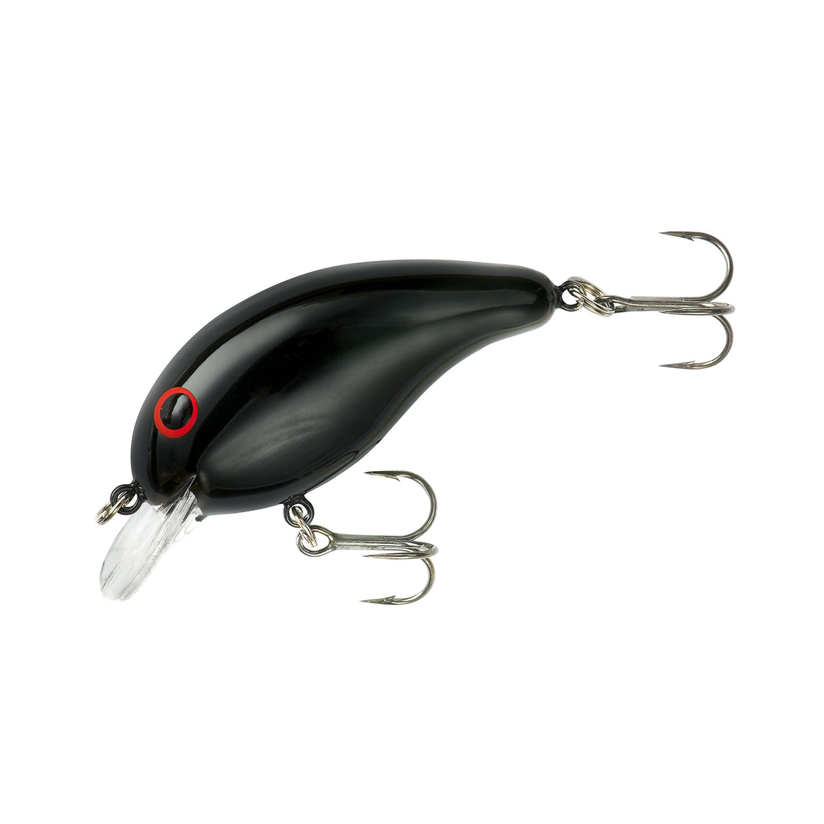 Bandit Lures Series 100 crankbait front view highlights its dull thud sound for bass