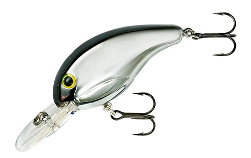 Bandit Lures Series 200 crankbait side view captures panicky swimming action for strikes.
