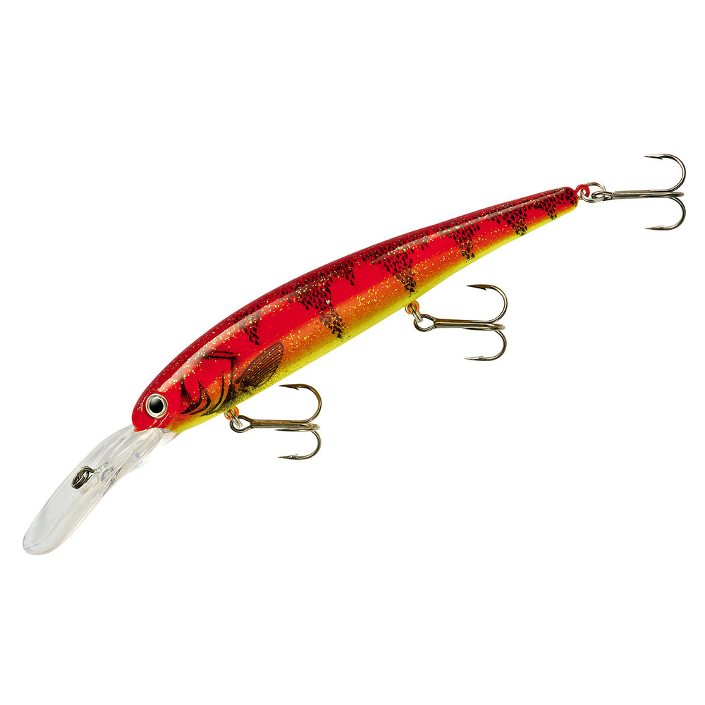 Bandit Lures Walleye Deep Minnow Jerkbait front view for deep-water trolling and large walleyes.