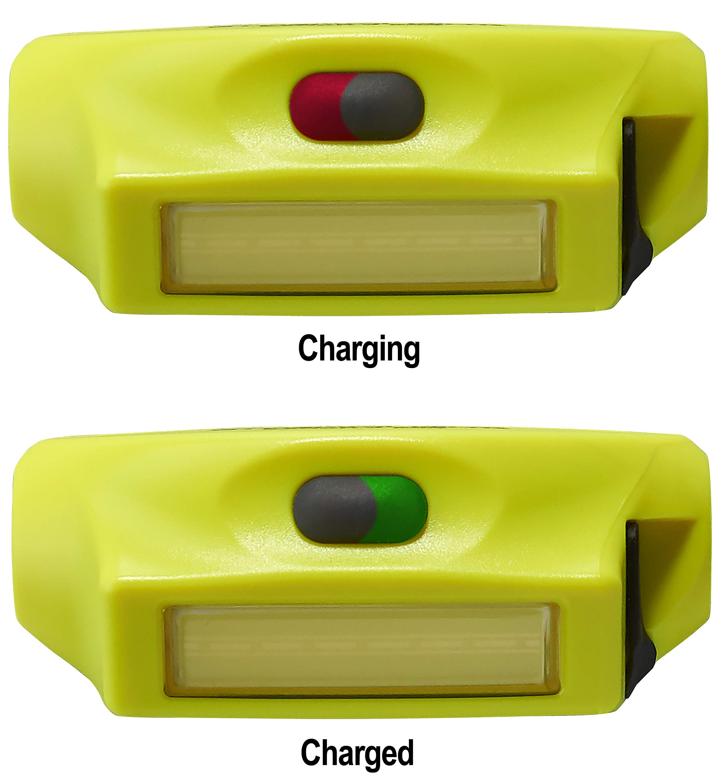 Close-up beam of Bandit Pro headlamp showing diffused light