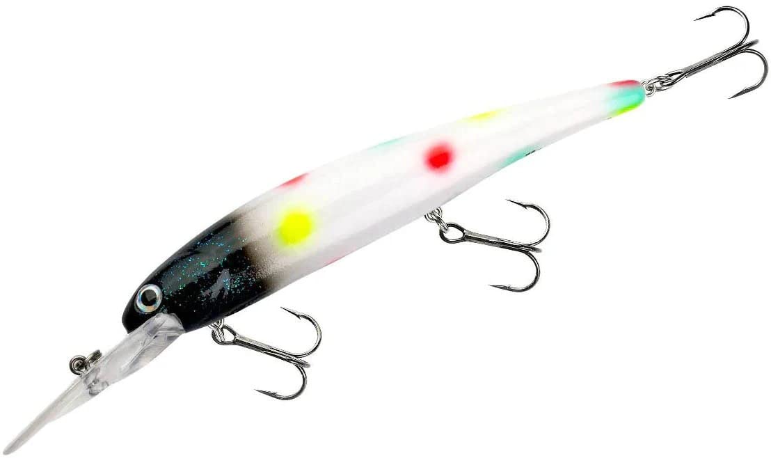 Bandit Suspending Minnow with suspending action for steady depth and improved bite potential.