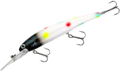 Bandit Suspending Minnow with suspending action for steady depth and improved bite potential.
