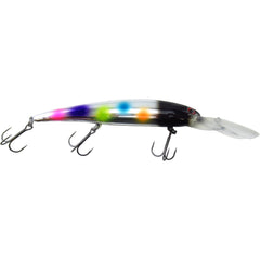 Bandit Walleye Deep Diver in Black Head Wonderbread for deep-water trolling and trophy walleyes