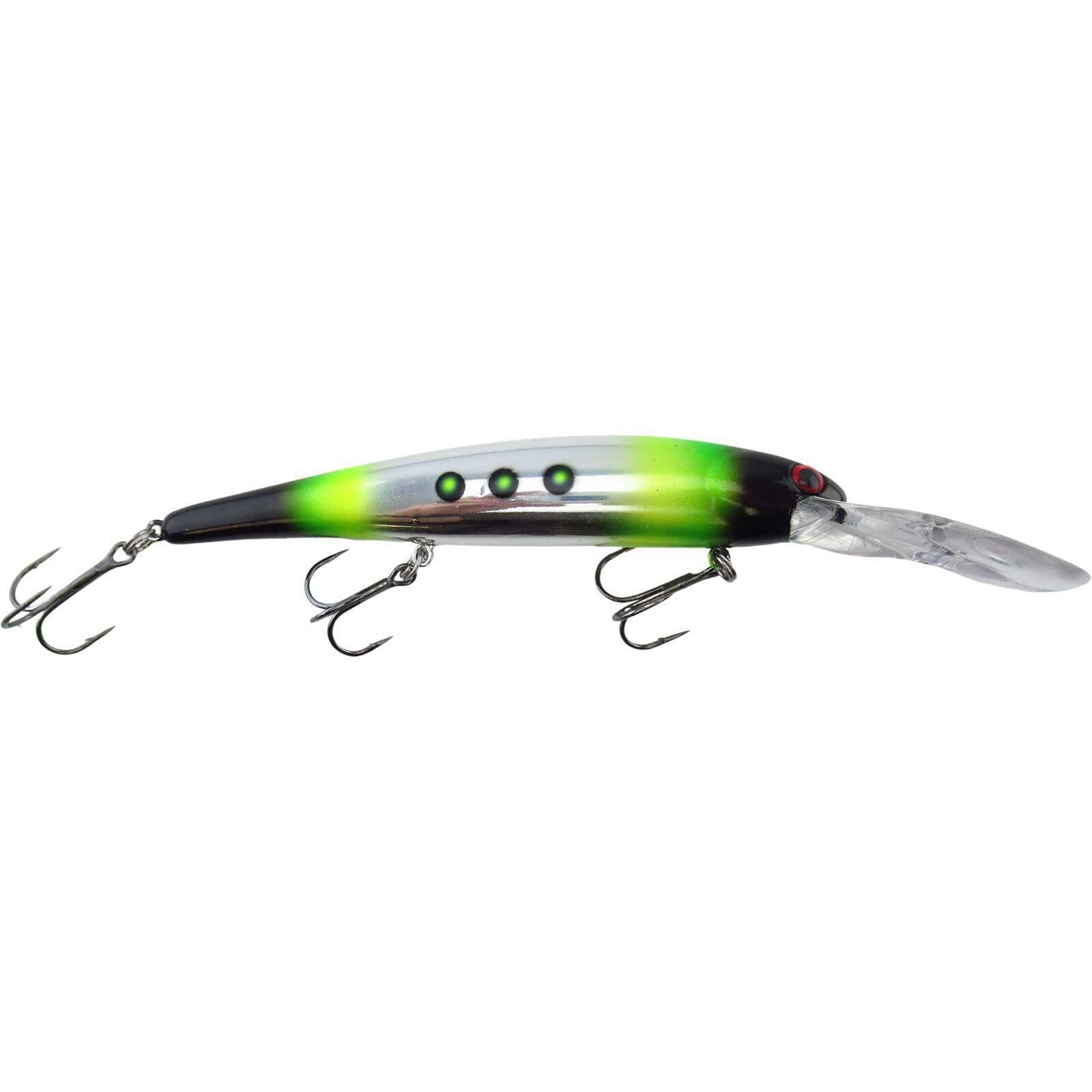 JT Custom Tackle Bandit Walleye Deep Diver chrome sea sick frog ready for deep trolling