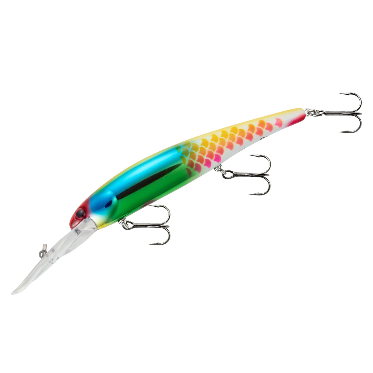 Bandit Walleye Deep-Backlash lure, a deep-diving minnow jerkbait for walleye and predators