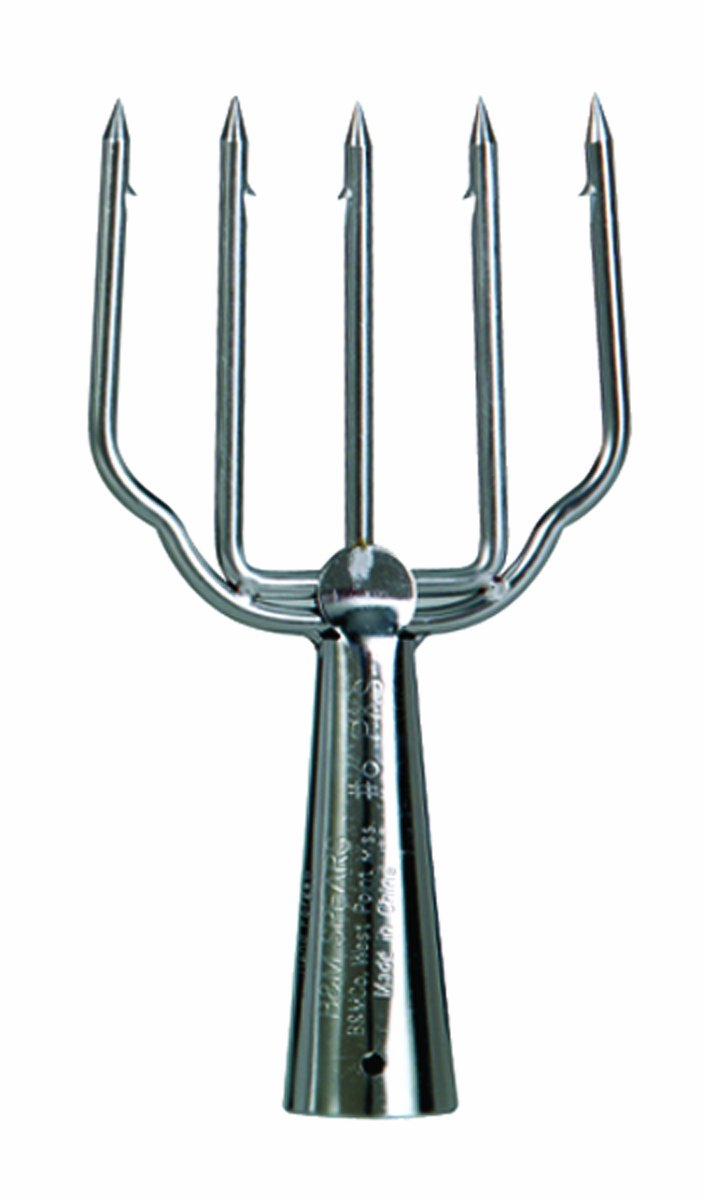 BandM 6PKS stainless steel frog and fish spear for durable, precise fishing