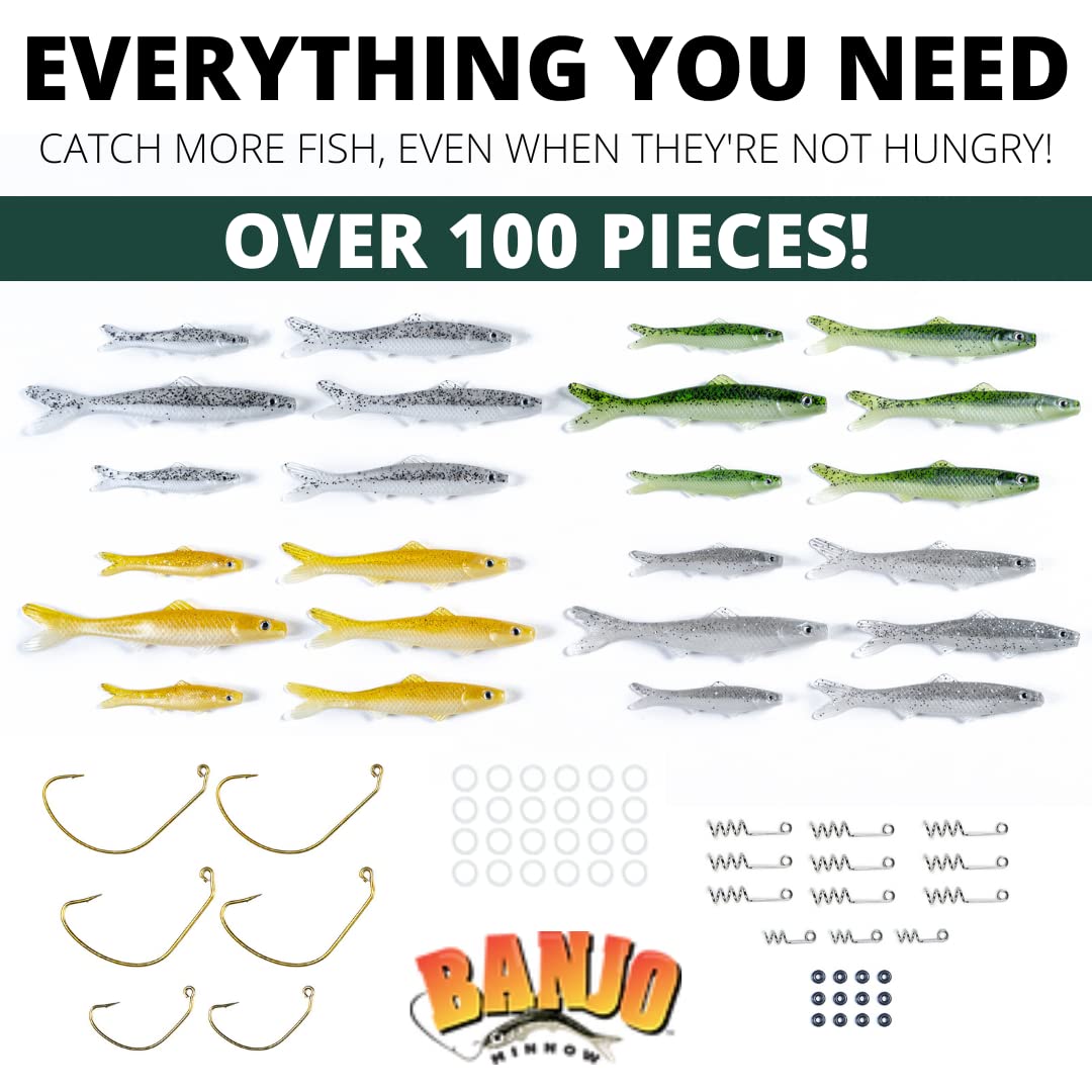 All-in-one Banjo Minnow Deluxe Pro Kit packaging
