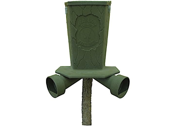 Banks Outdoors adjustable feeding ports highlight customizable flow for wildlife.