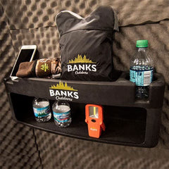 Banks Outdoors stump blind light provides hands-free illumination for gear access.
