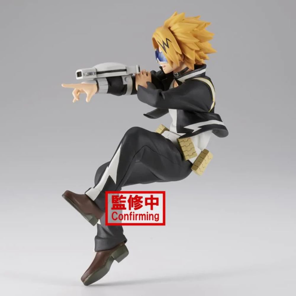 Banpresto Denki Kaminari figure base provides balanced display stability.