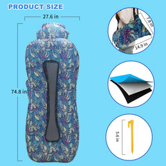 Baoinse inflatable couch neck-support highlight for comfortable neck and back relaxation