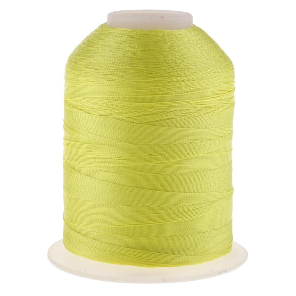 Baosity fishing rod guide wrapping thread in yellow for durable ring wraps.