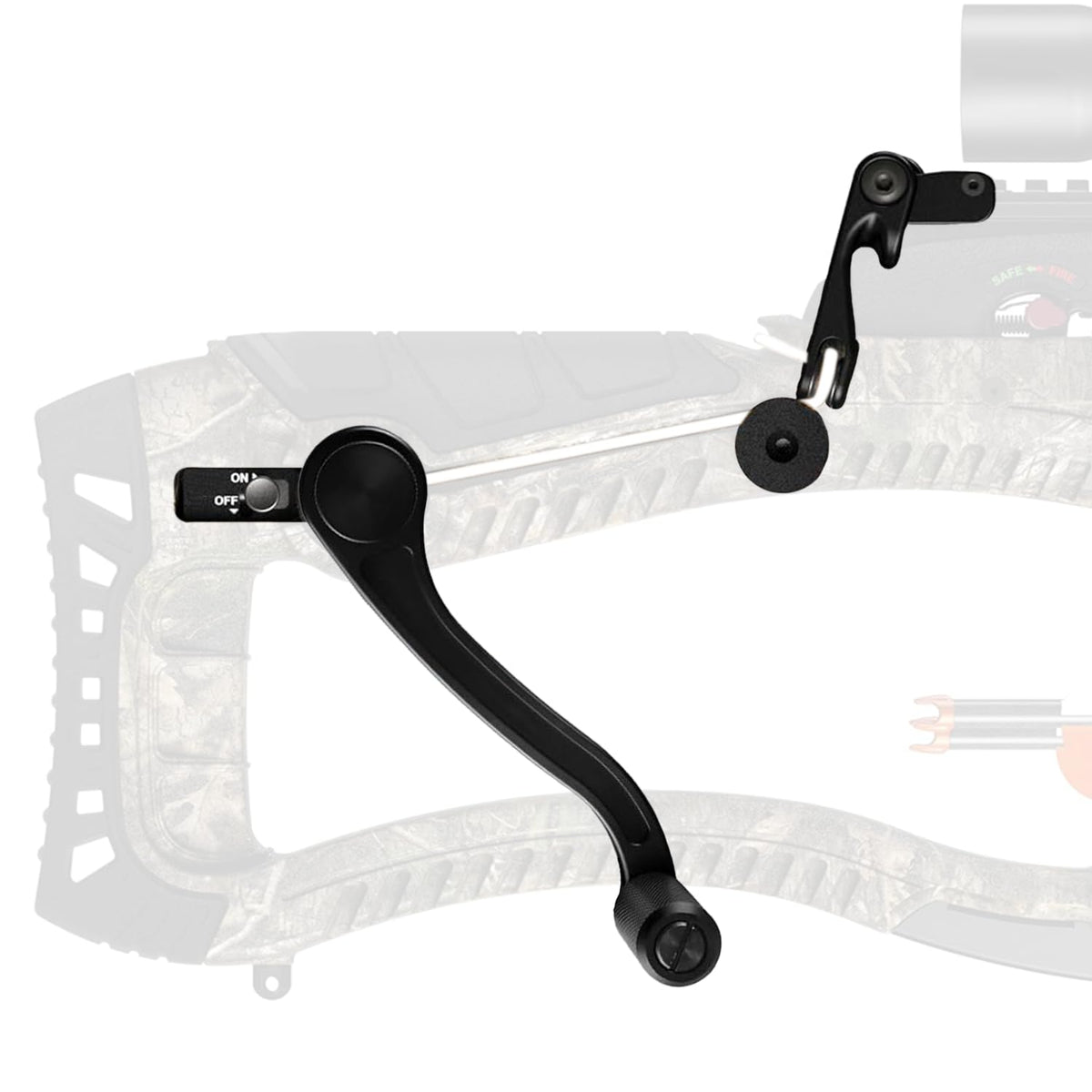 Bar20020 crank cocking device package showing quick, reliable crossbow setup.