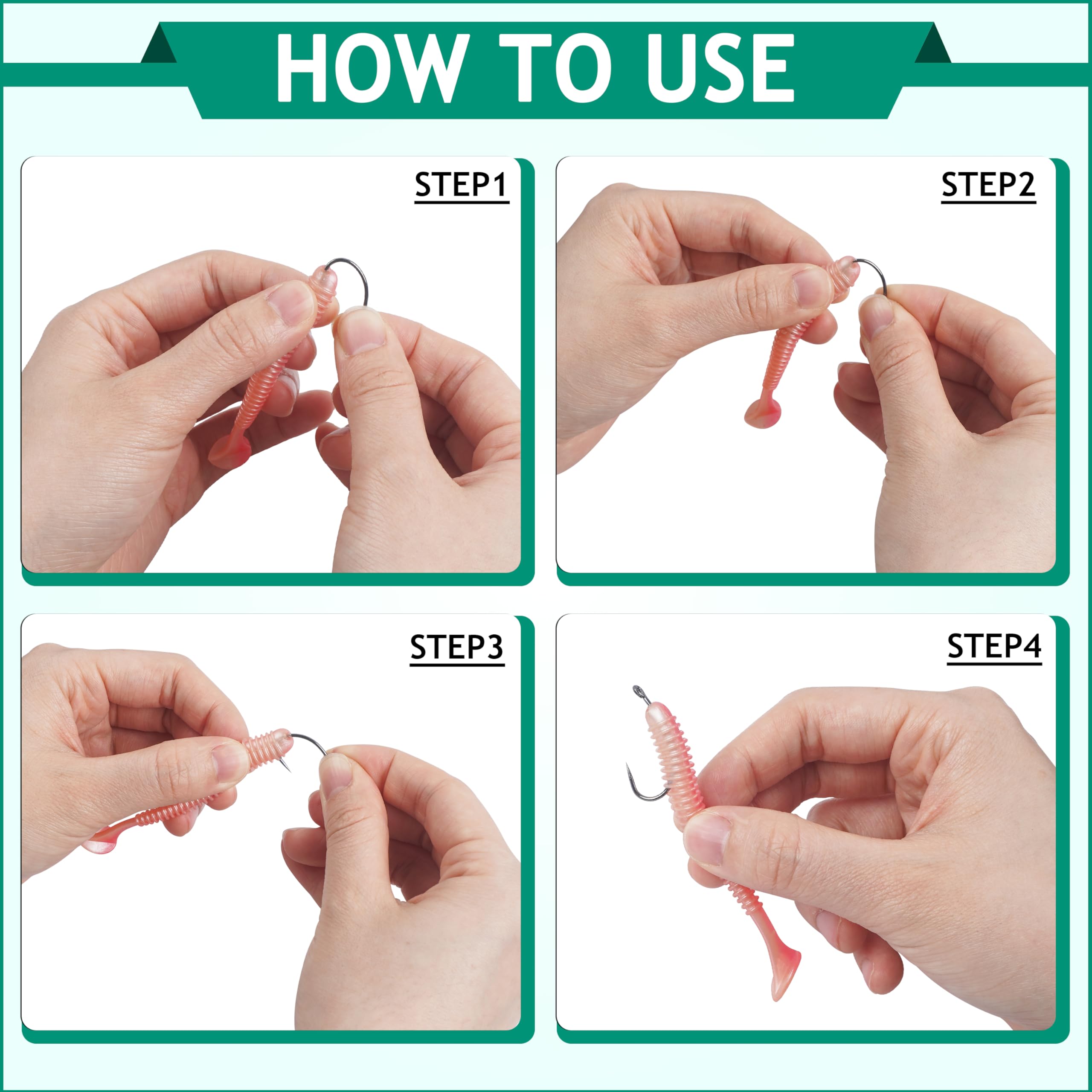 Fly tying hooks for fishing lures