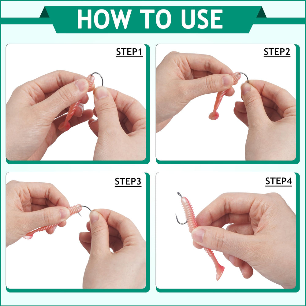 Fly tying hooks for fishing lures