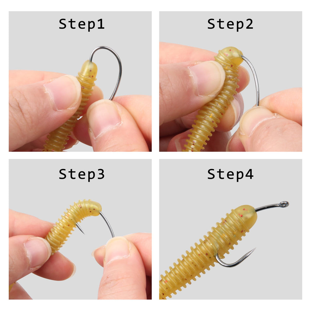 Barbless hooks size 6 with 50 pieces